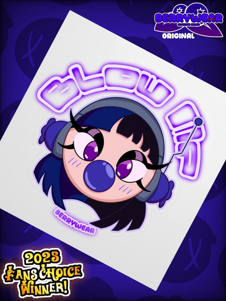 Blow Me - Die Cut Sticker product image (1)