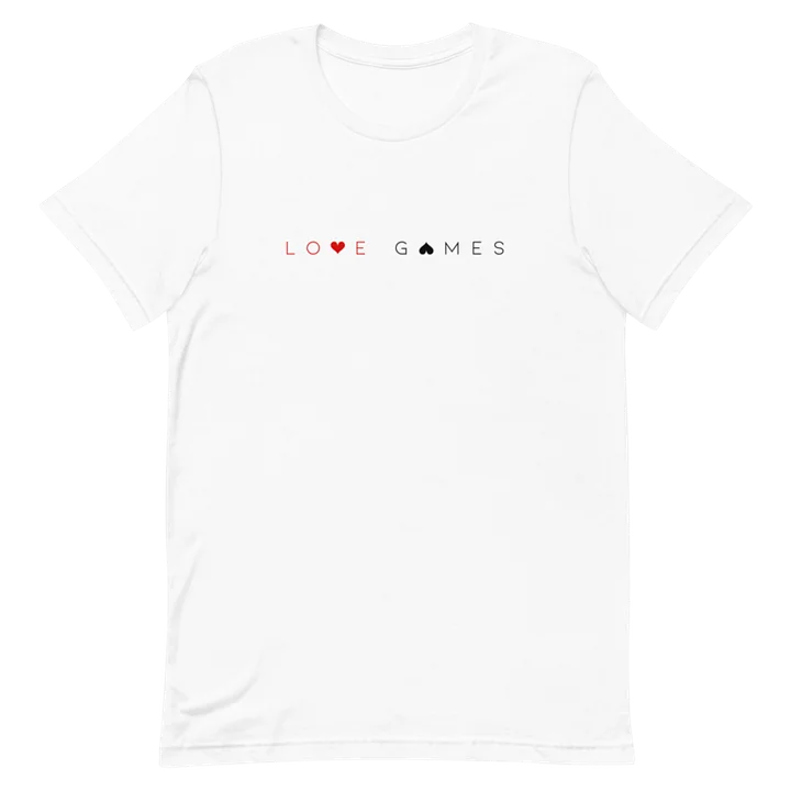 Love Games Tee - White product image (1)