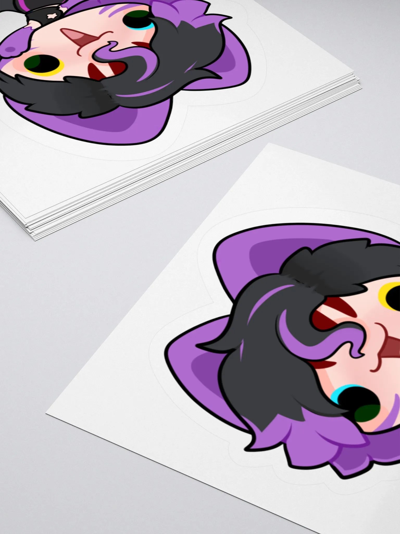 Mega - Purple Sticker product image (4)