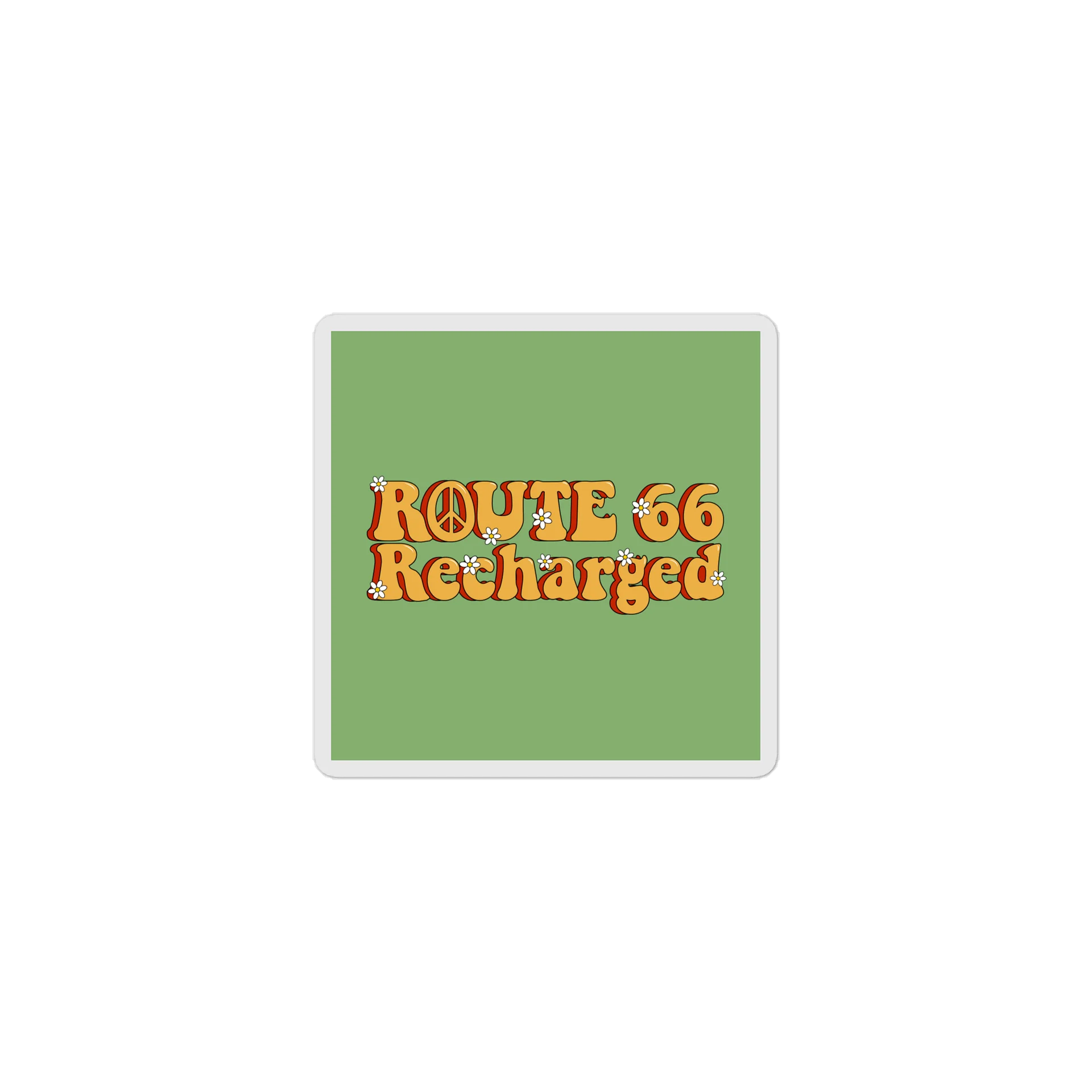 Route 66 Recharged / 1960's / Decades Art (Sticker) product image (1)