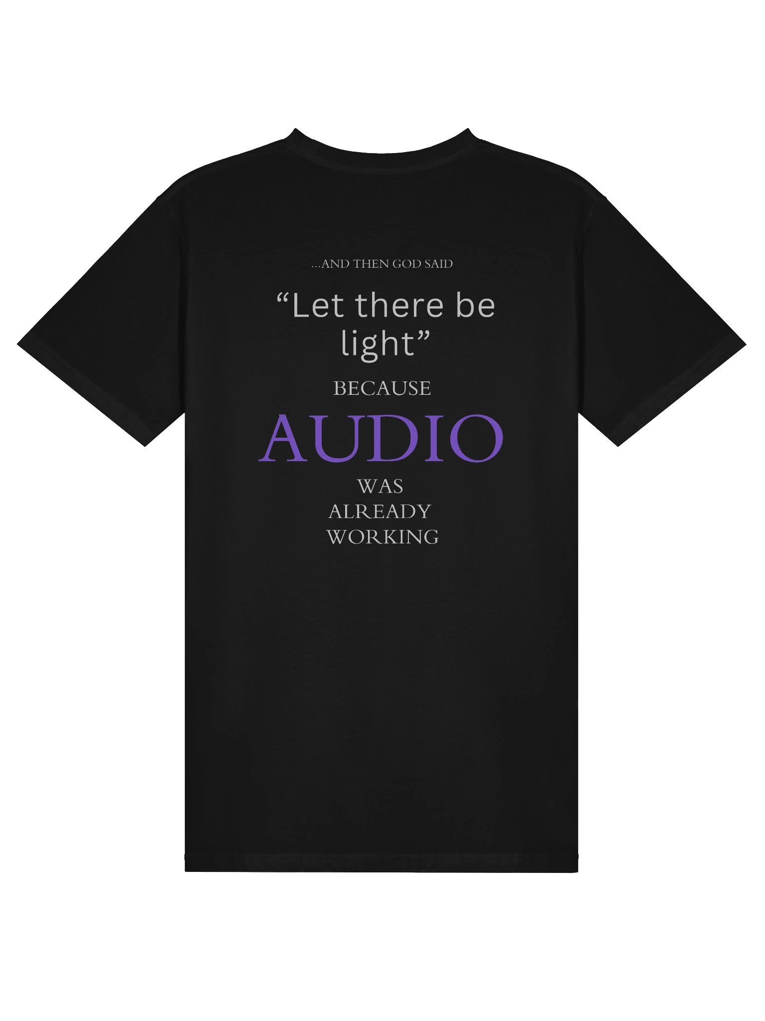 The Audio Lab “Let There Be Light” Tee product image (2)