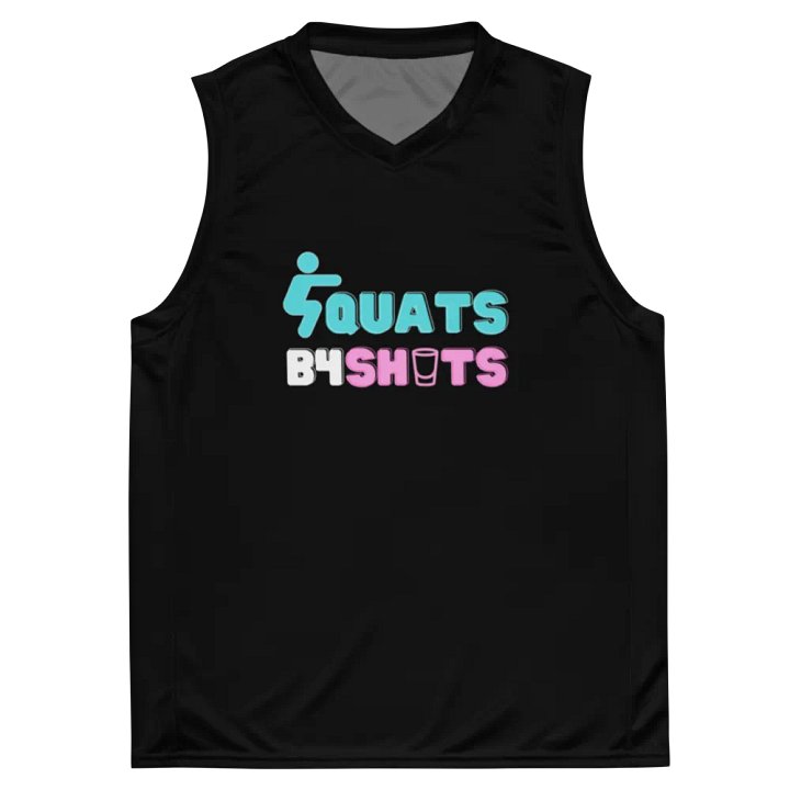 SQUATS B4 SHOTS WORKOUT TANK product image (2)