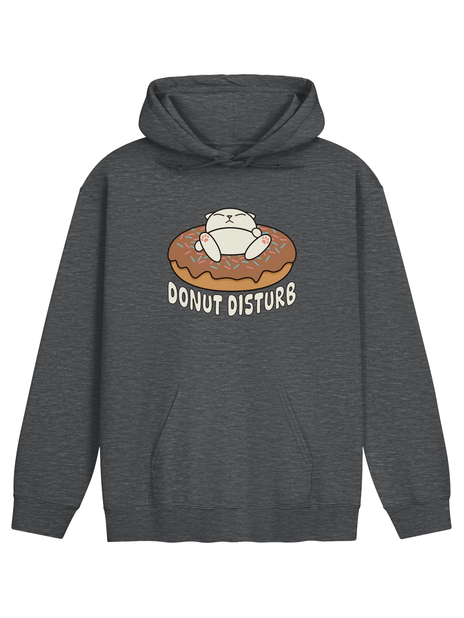 Donut Disturb Cat - Unisex Adult Hoodie product image (1)