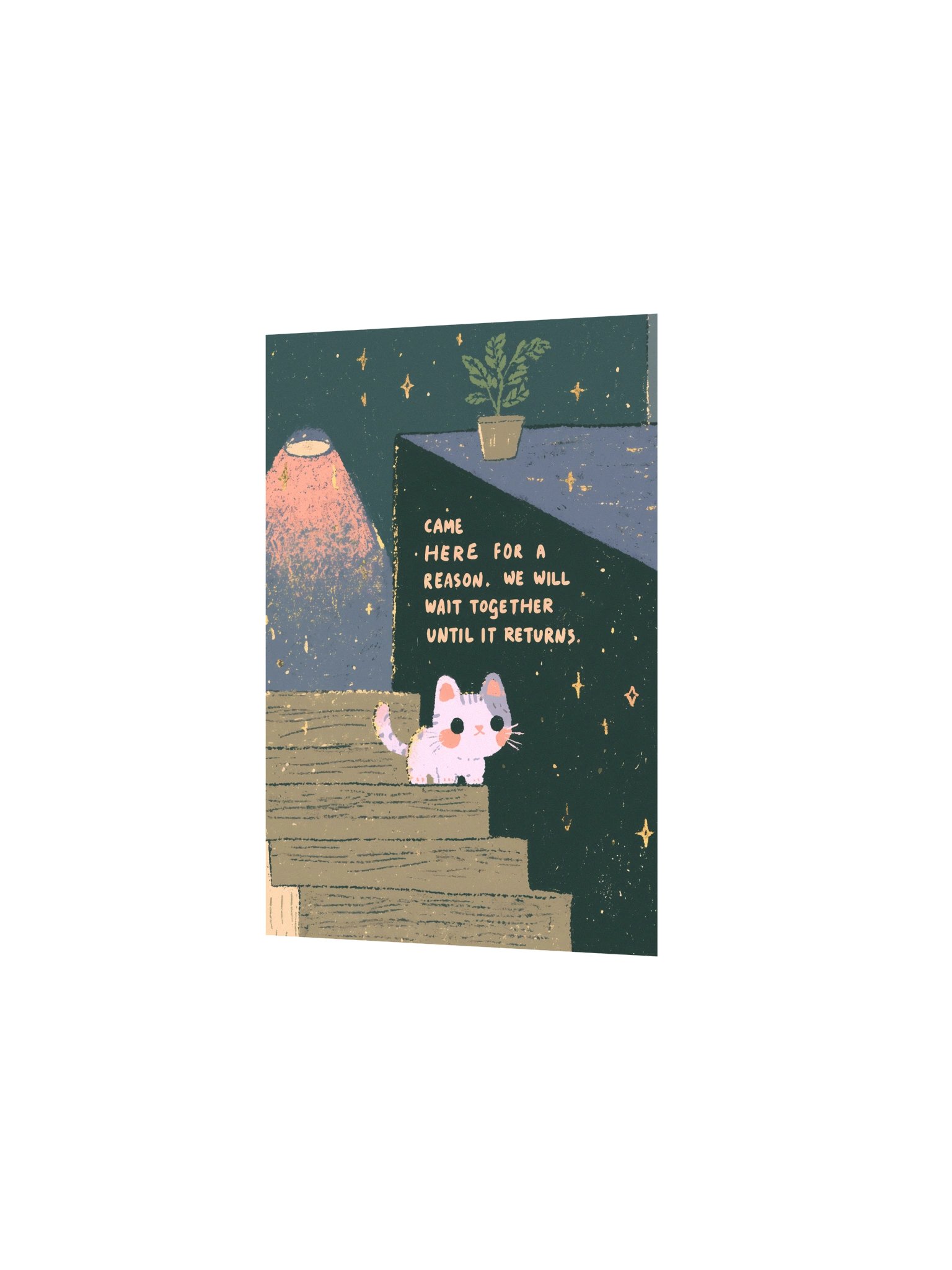 Starry Cat Poster of Hope product image (13)