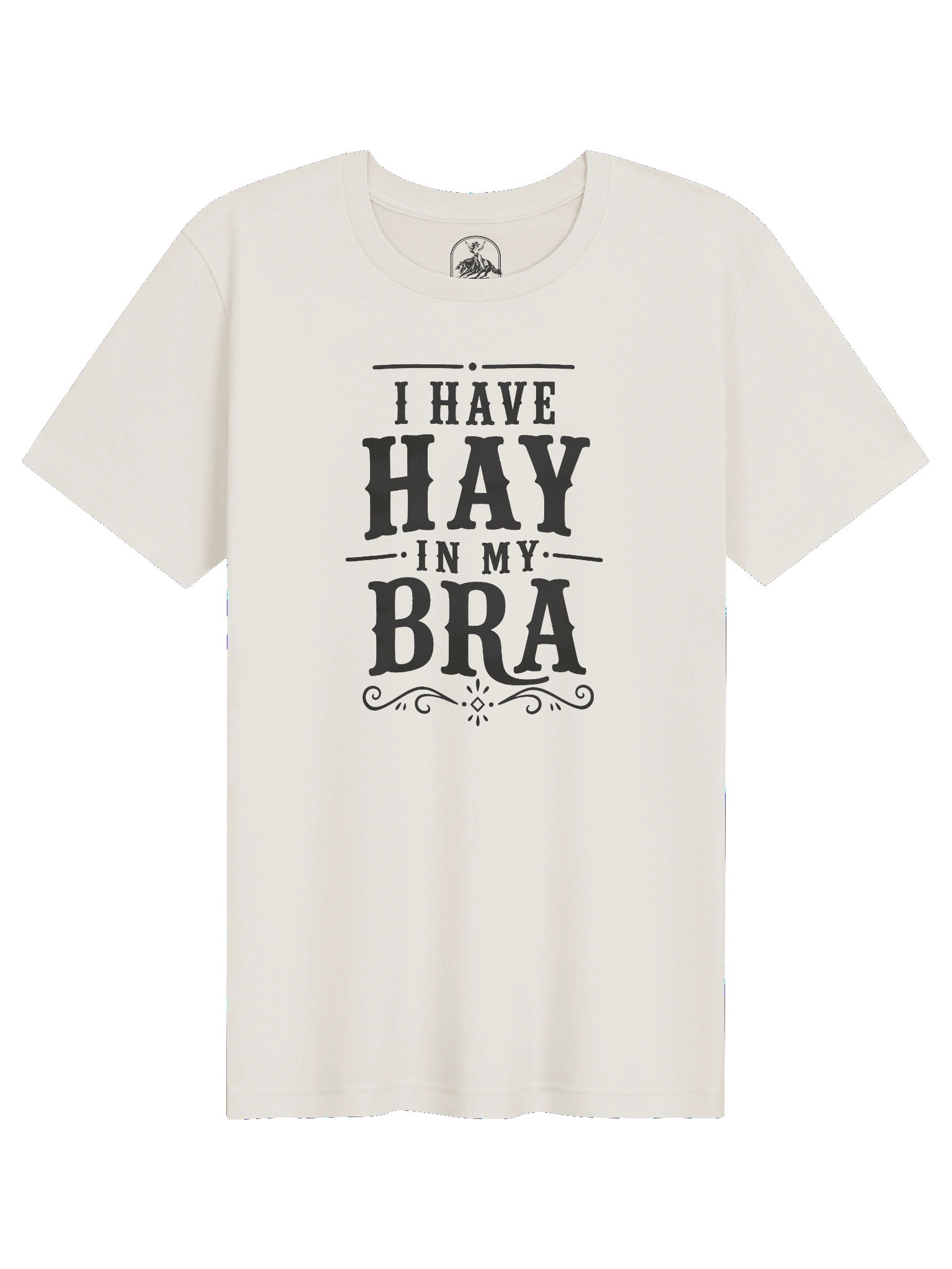 'I Have Hay in My Bra' Tee product image (1)