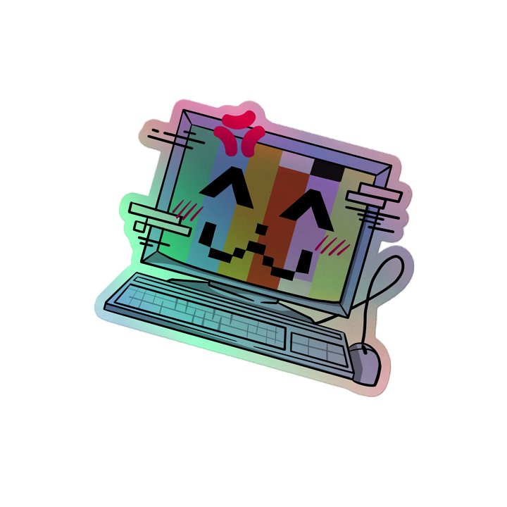 Holographic PC sticker product image (2)