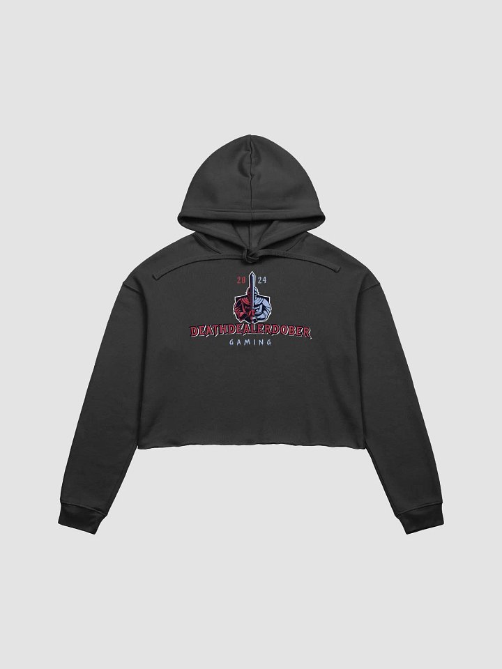 DeathDealerDober Crop Hoodie product image (1)