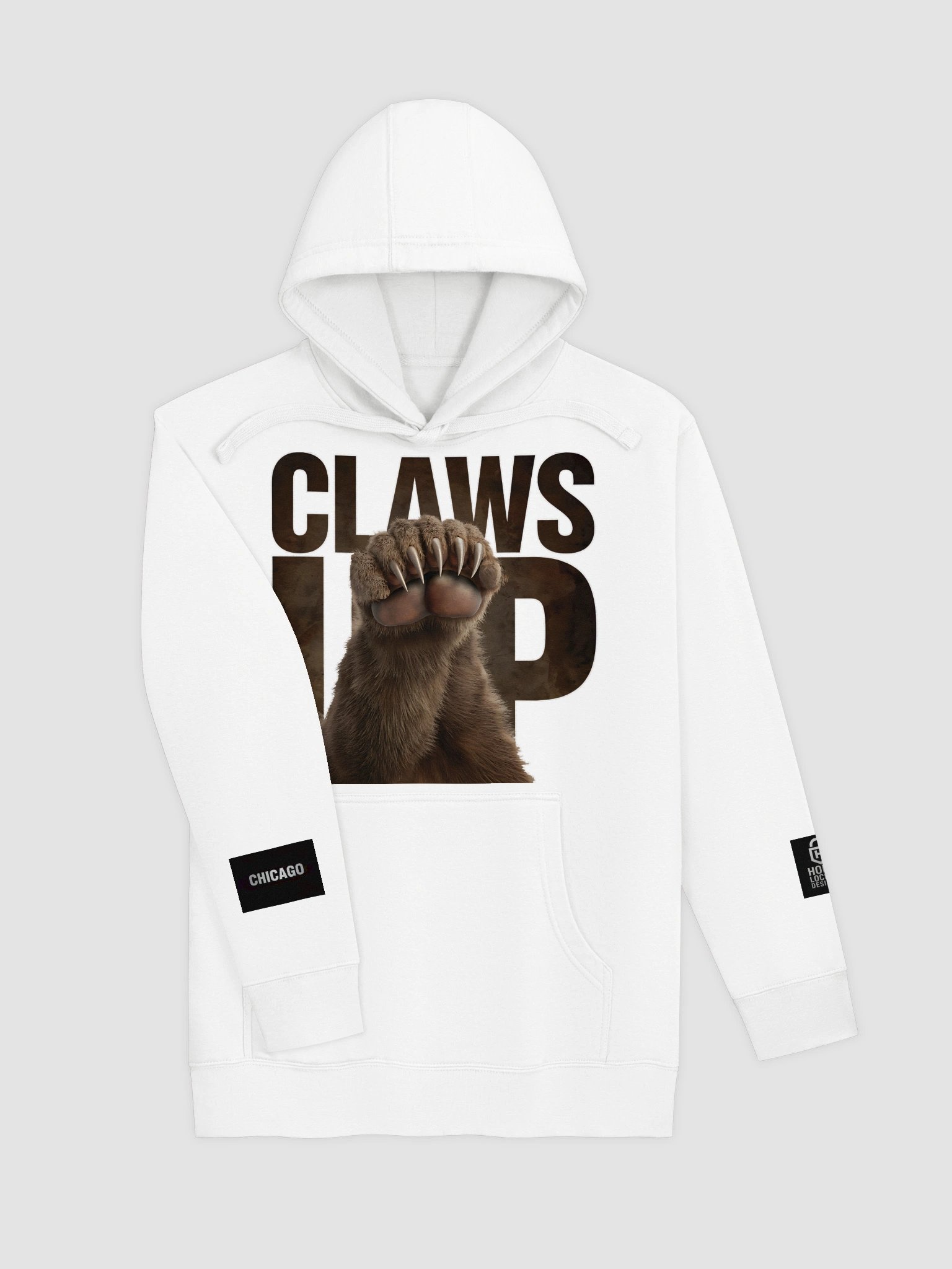 Claws Up! Chicago Designer Hoodie | Chicago | Football | Home Locker product image (17)