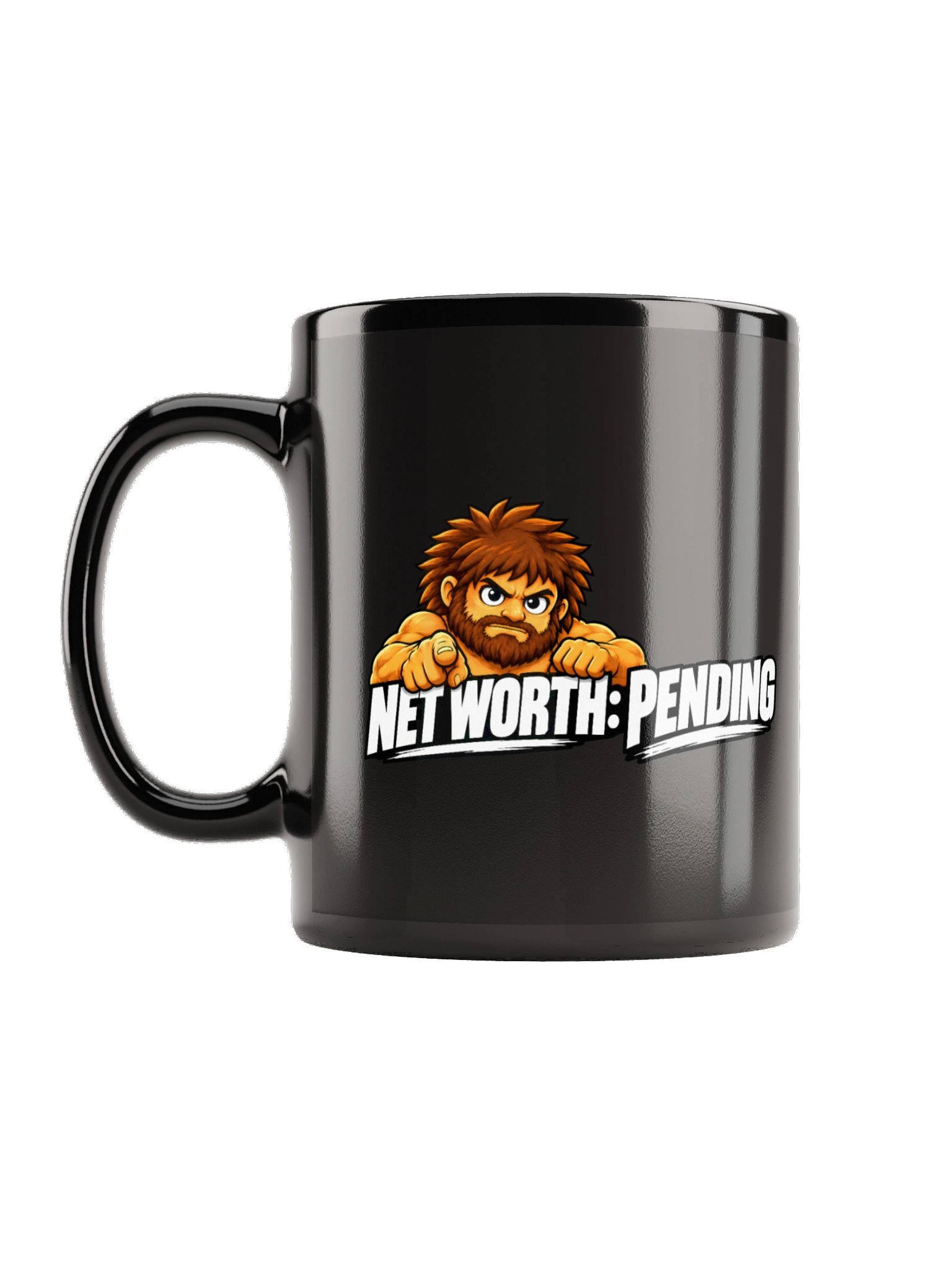 NET WORTH: PENDING Mug - Black product image (1)