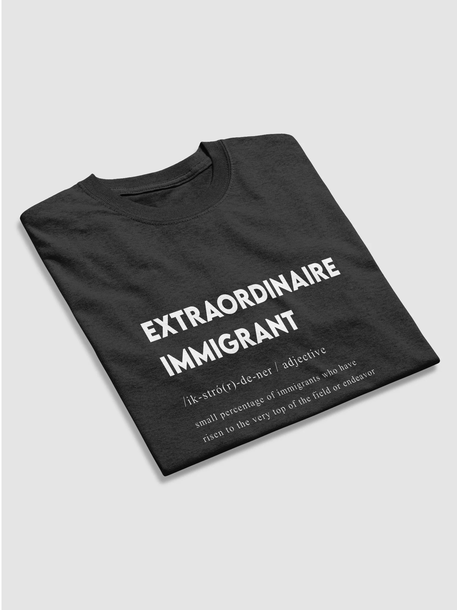 EXTRAORDINAIRE IMMIGRANT TSHIRT product image (3)