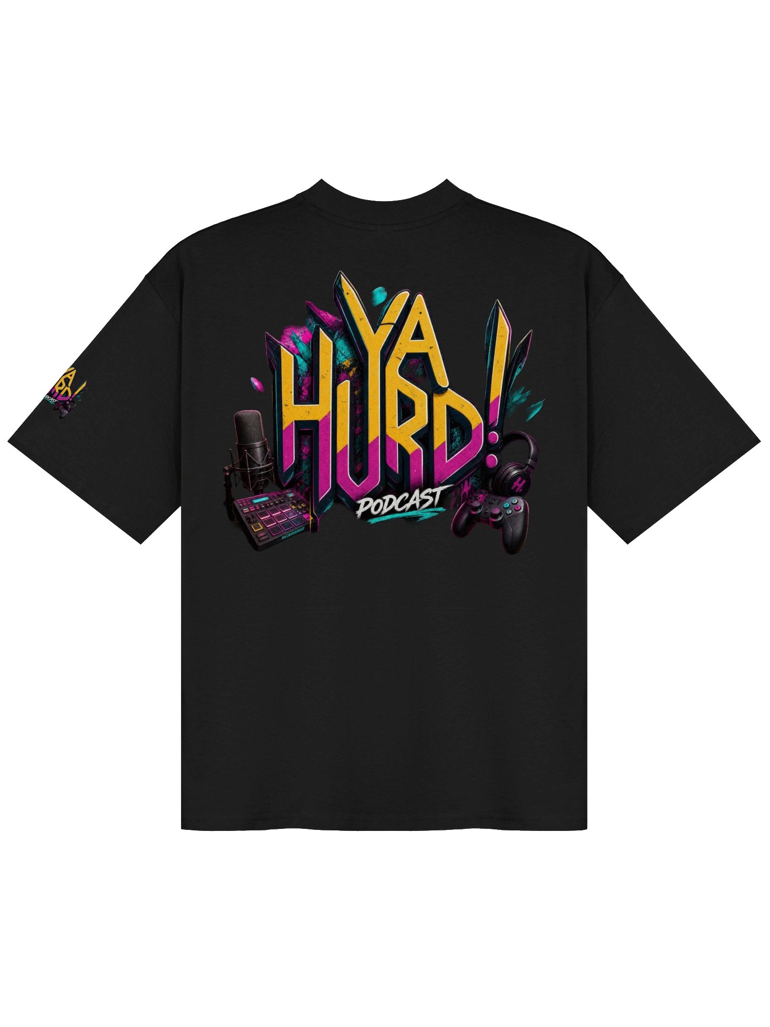 YA HURD Podcast Gaming Logo Tee product image (8)