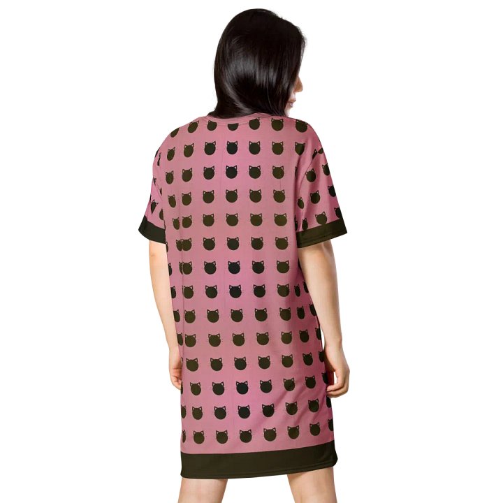 Feline Frenzy All-Over T-Shirt Dress product image (2)