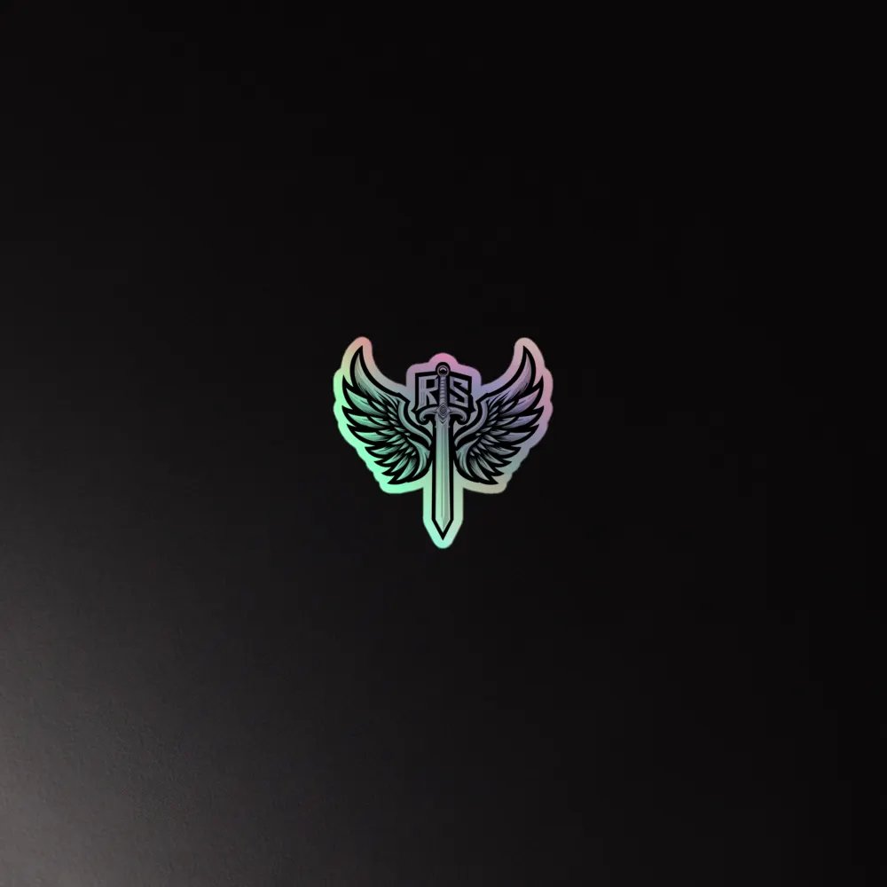 RS Team Logo Sticker Holographic product image (4)