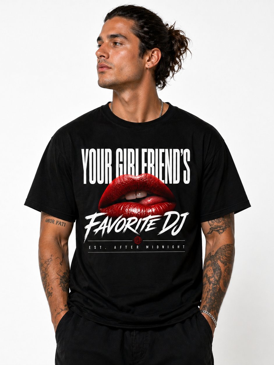 🔥 Your Girlfriend’s Favorite DJ Tee product image (1)
