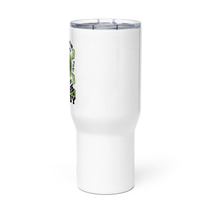 Struggle is the Enemy, but Weed is the Remedy - Travel Mug w/ Handle product image (3)