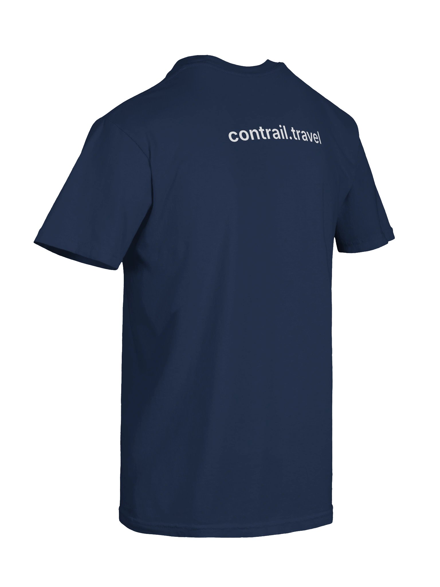 Contrail Wordmark Shirt — Navy product image (8)