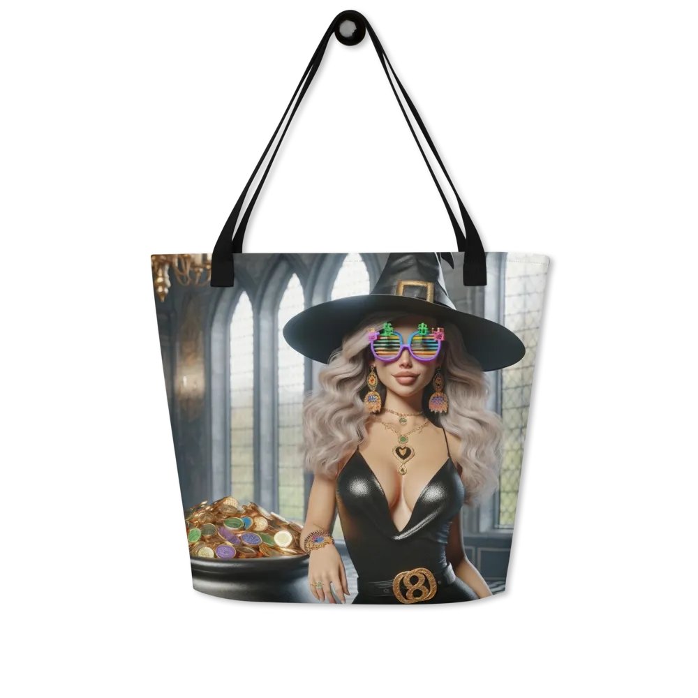 WEALTHY WITCH - TOTE BAG - DANCE MEMECOIN product image (7)