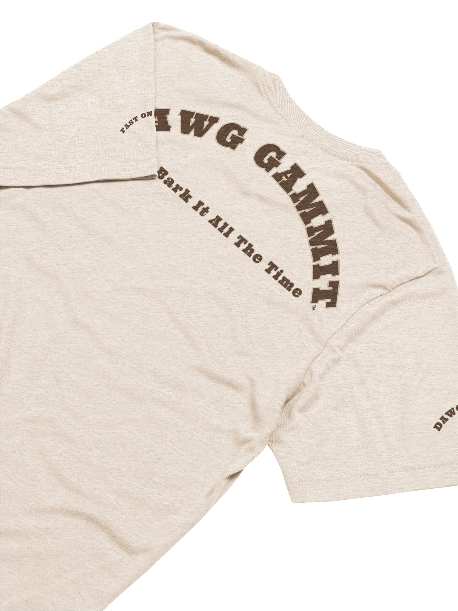 DAWG GAMMIT™ WANTED Bulldawg Triblend T-Shirt product image (7)