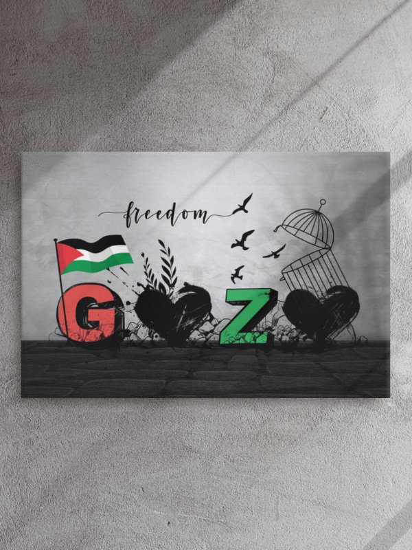 G@Z@ Freedom on canvas product image (4)