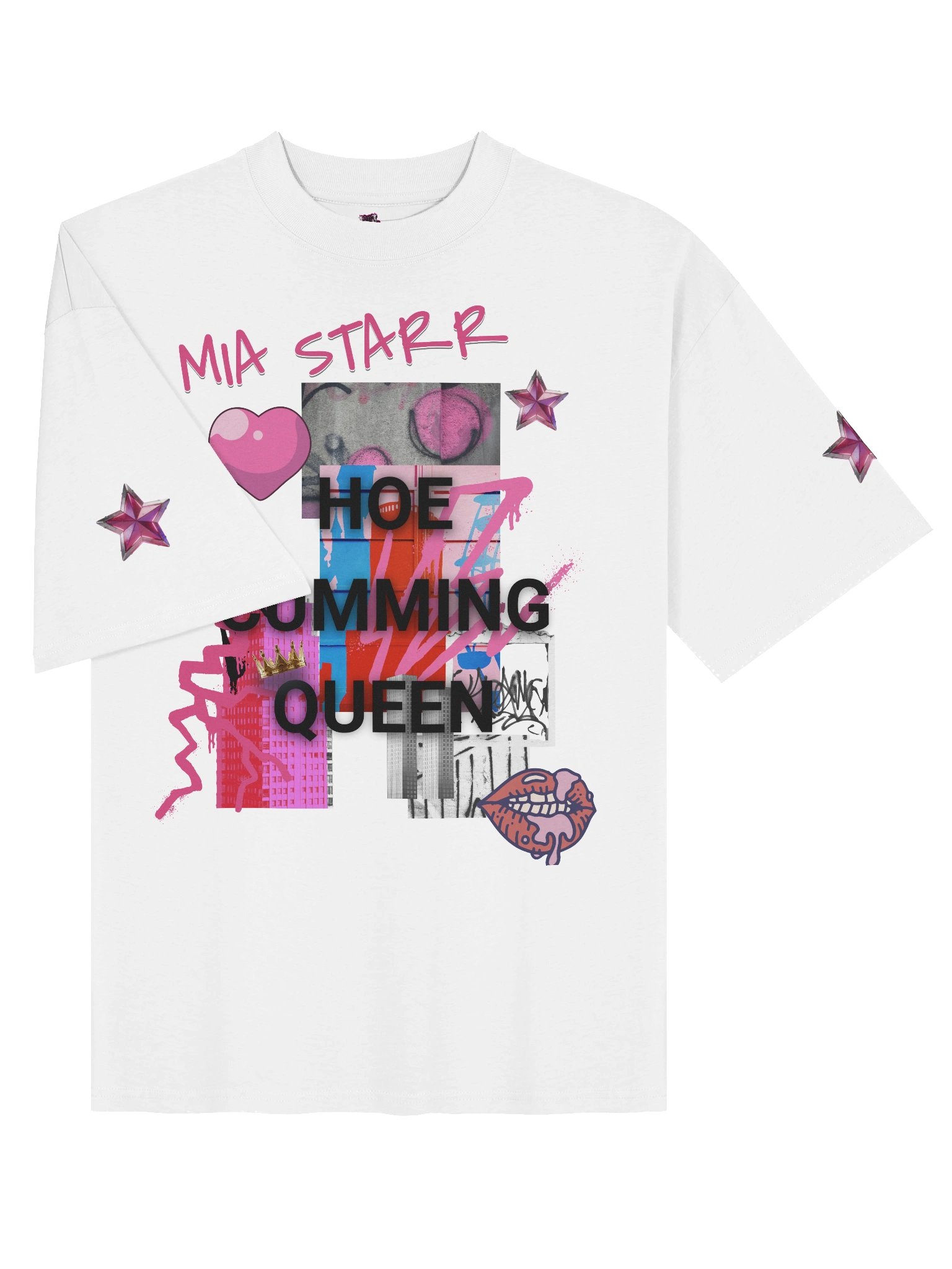 Hoe Cumming Queen Shirt (White) product image (3)