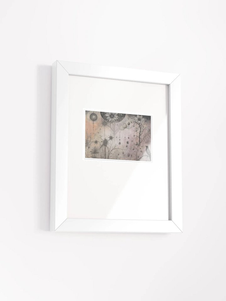 The Secret Garden Sketchbook Artprint Framed product image (2)