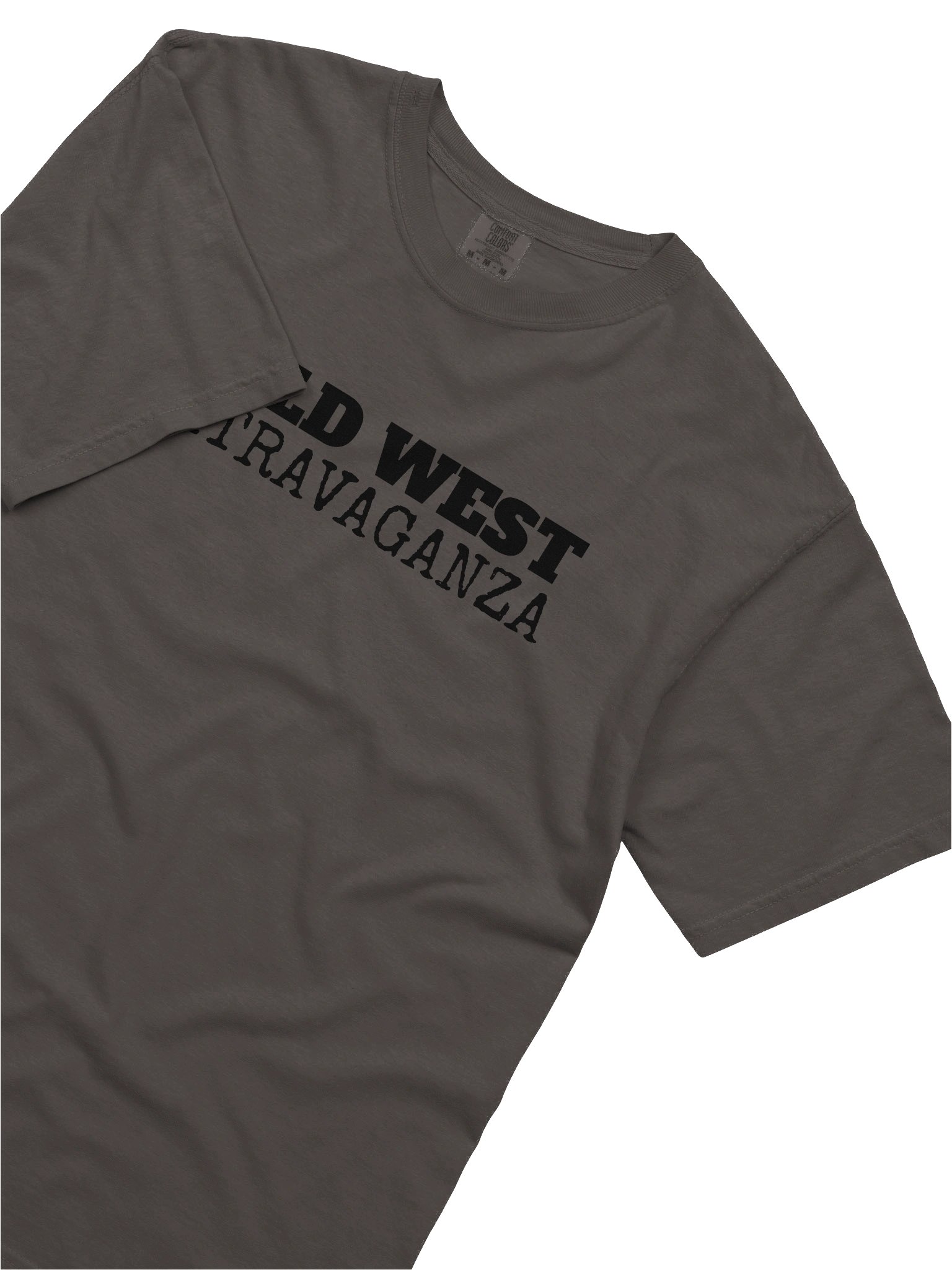 Wild West Blackout Comfort: Cotton T-Shirt product image (17)