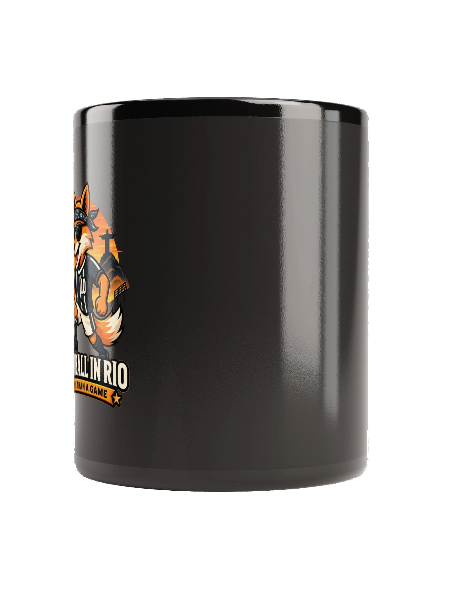 Official Football in Rio Logo Mug - Black product image (2)
