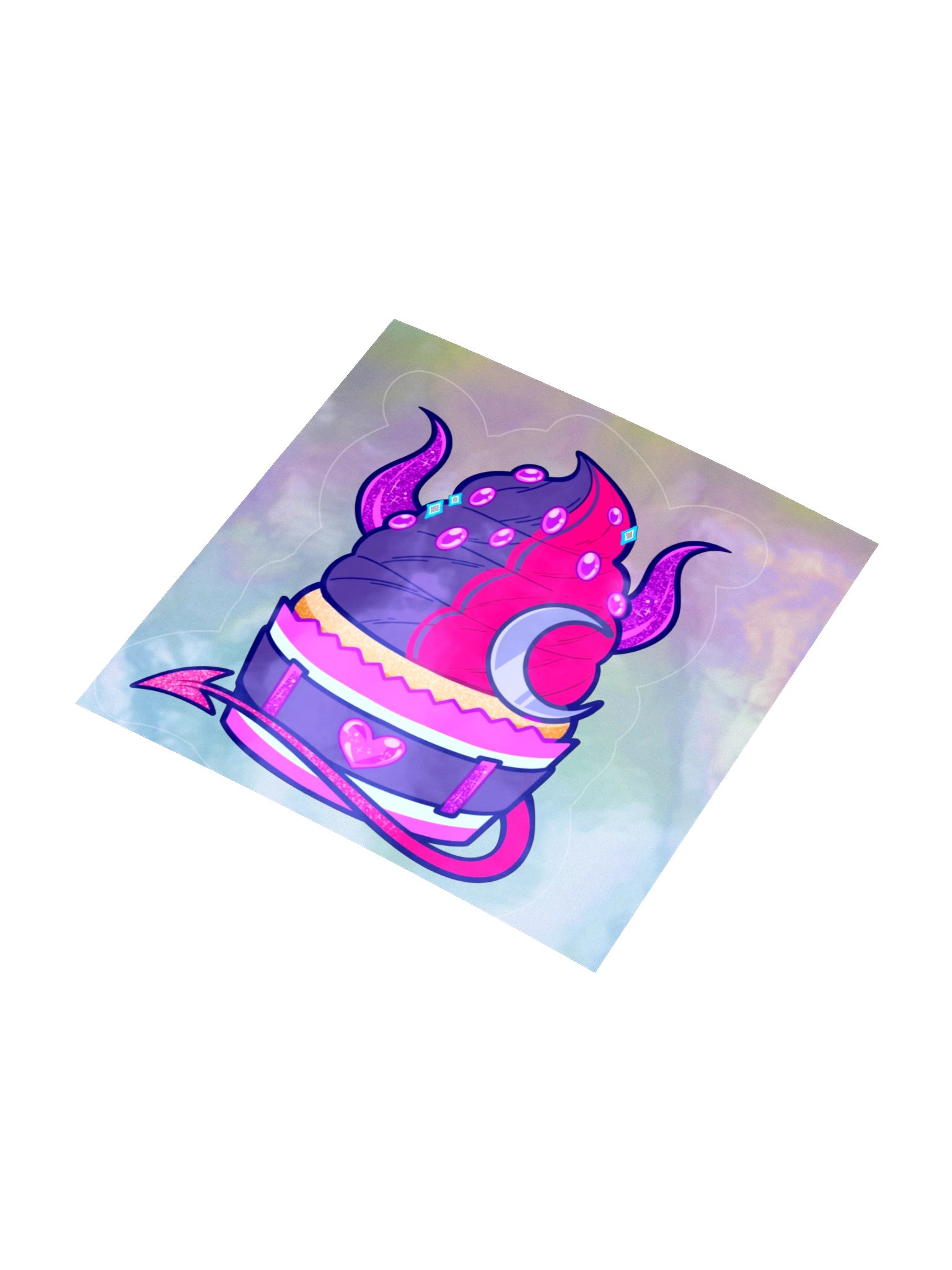 Holographic Cupcake Sticker product image (5)