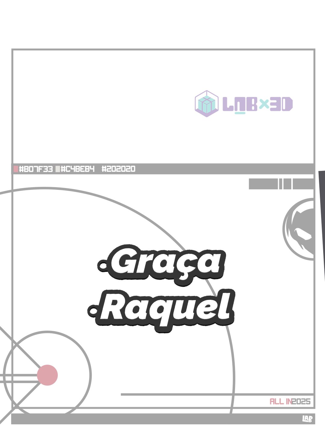 Porta-Chaves com Nome / Nickname product image (1)