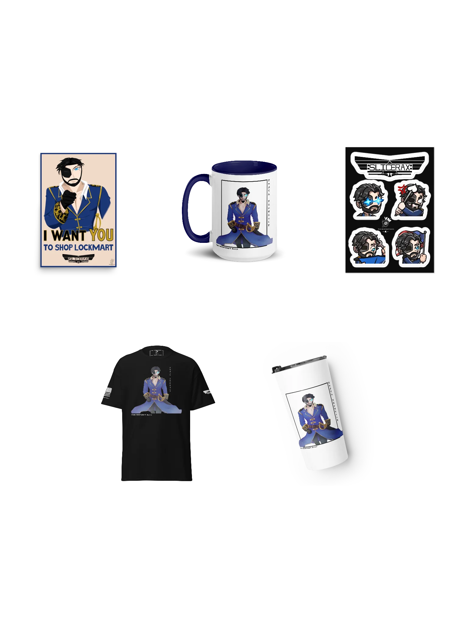 Captain Slicerax Merch Armory Bundle product image (2)