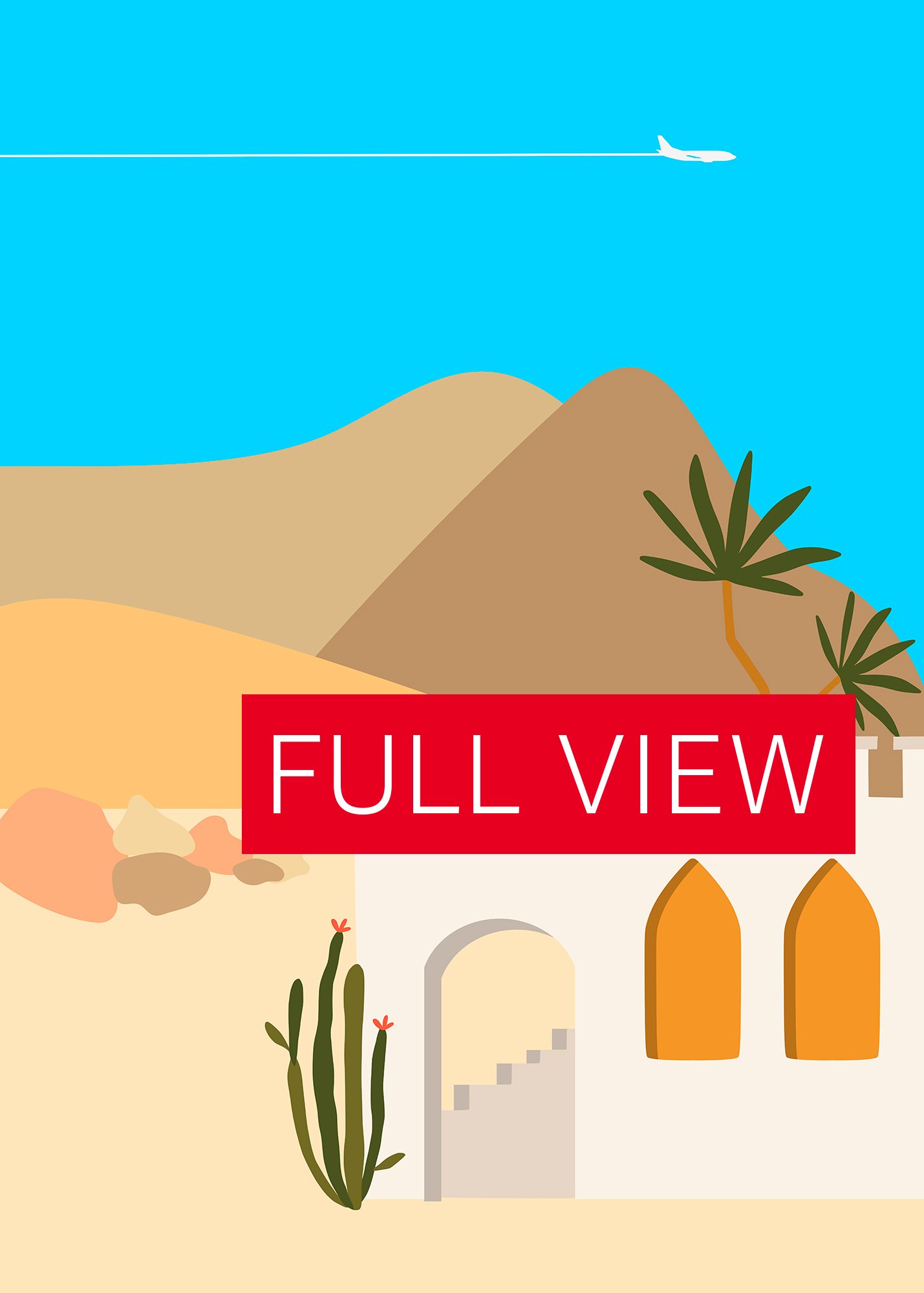 Boho, Boho decor: Egypt, Morocco, Tunisia — boho travel poster product image (3)