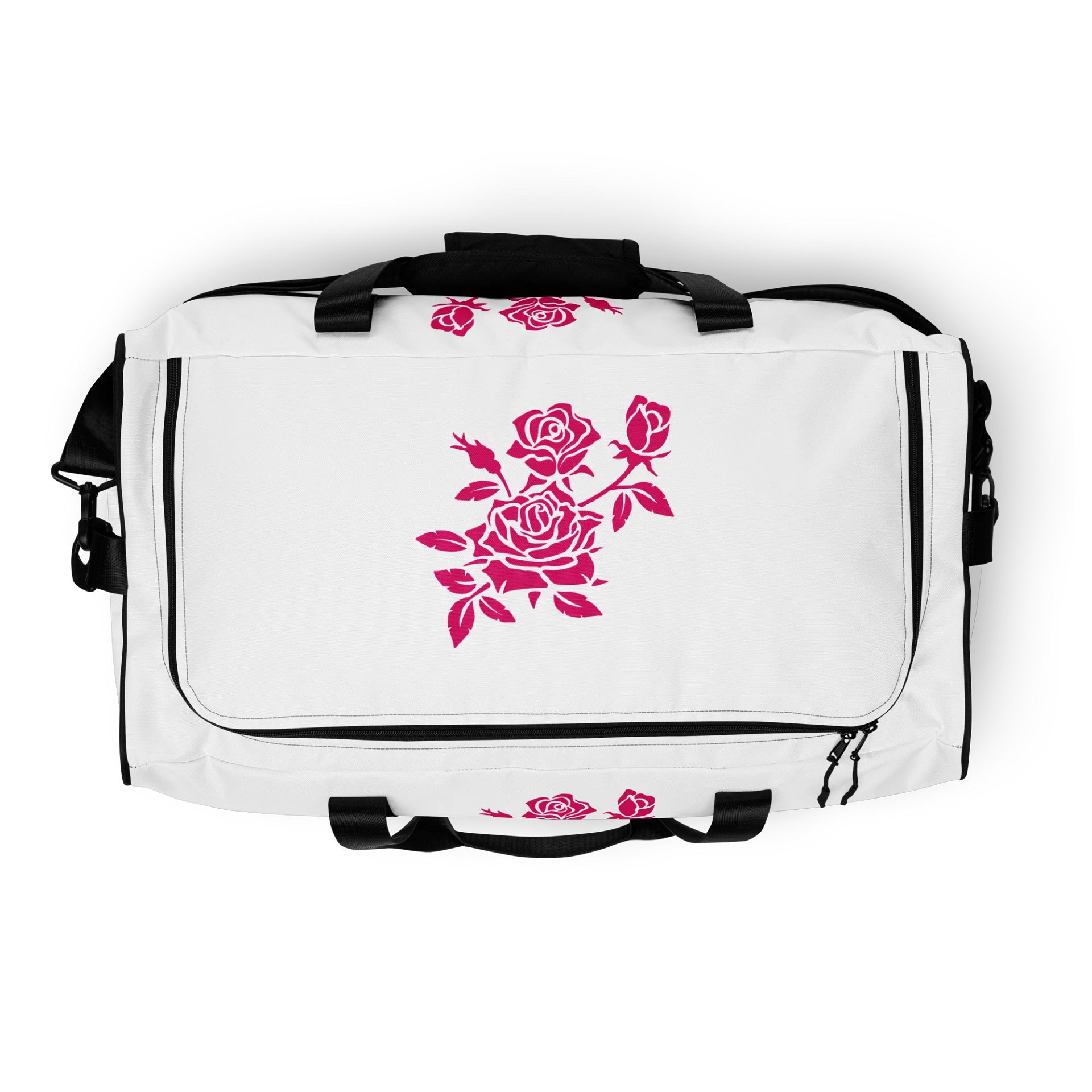 Blooming Roses All-Over Duffle Bag product image (8)