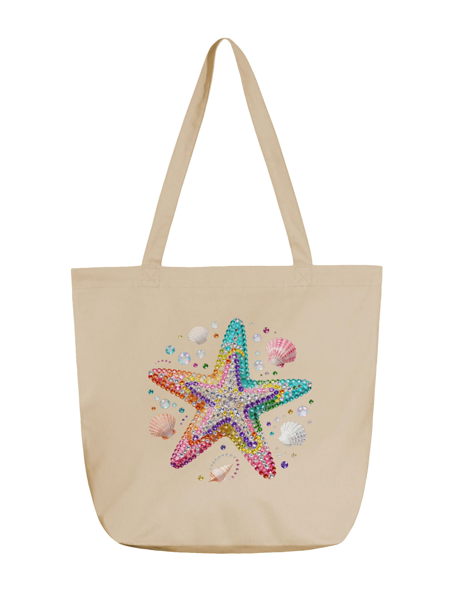 Starfish Sparkles Tote Bag product image (1)