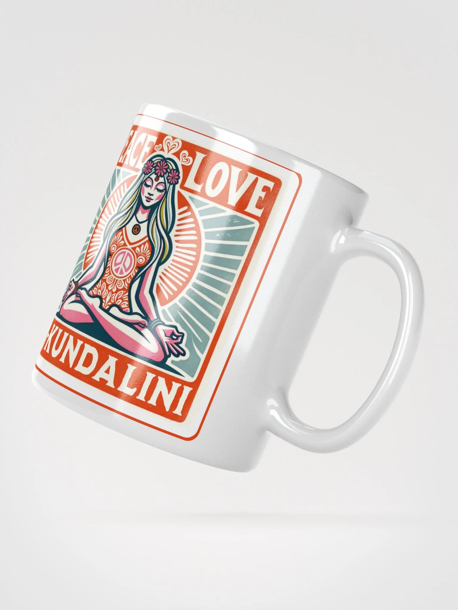 Peace, Love & Kundalini Mug product image (3)