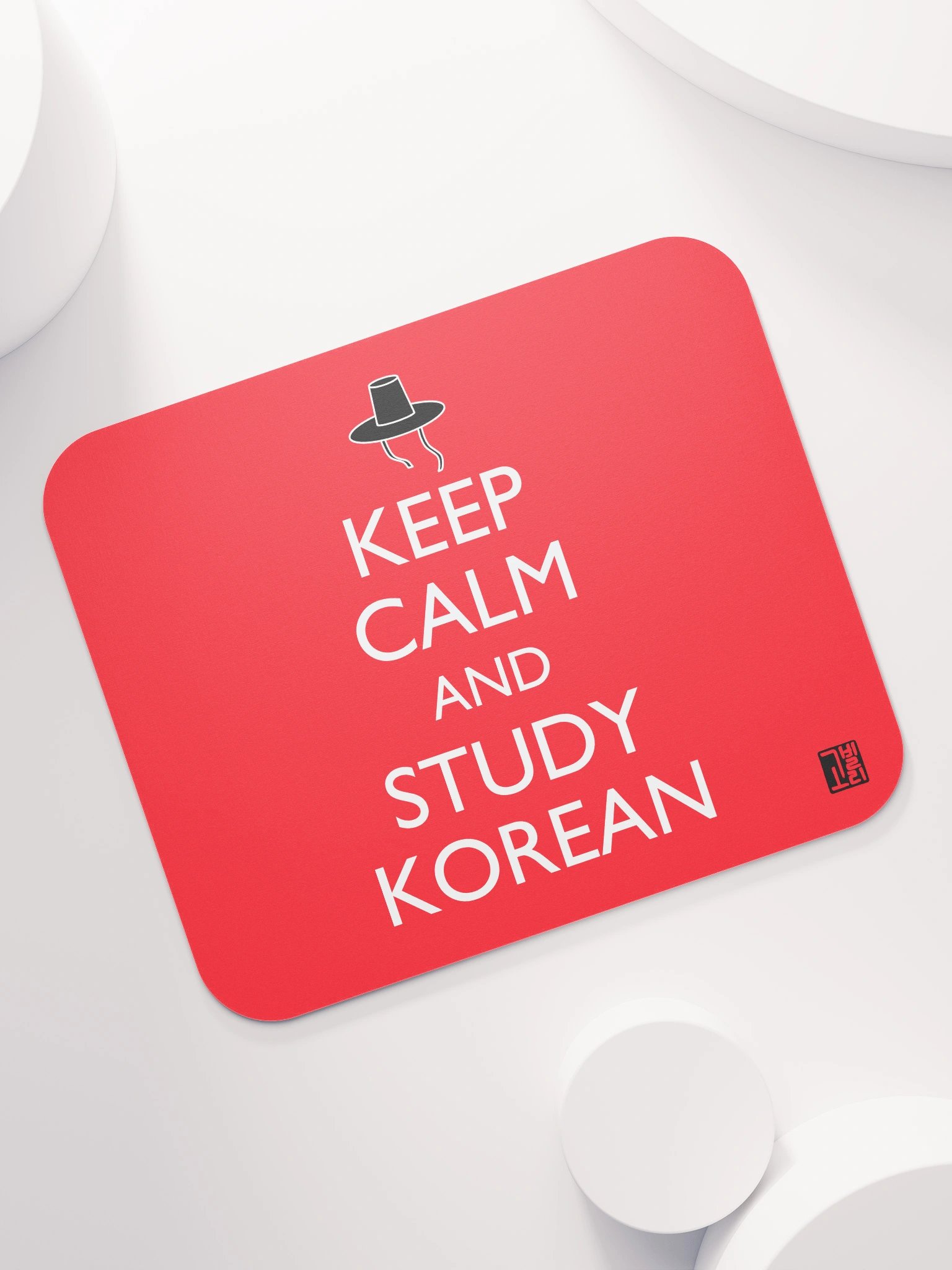Keep Calm and Study Korean Mouse Pad product image (7)