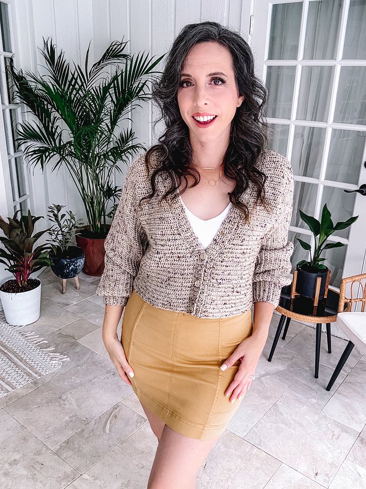 Finch V-Neck Crochet Cardigan Pattern product image (1)