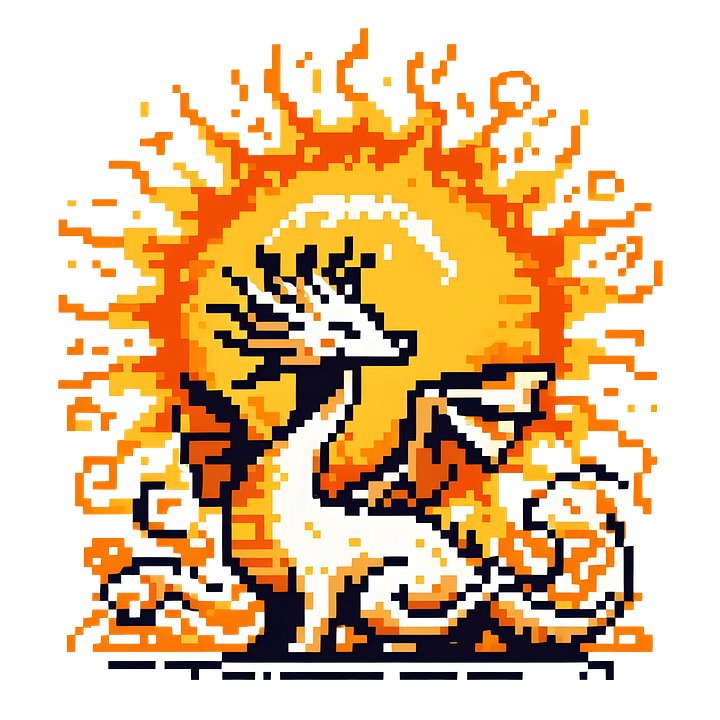 Dragon Retro Gaming Art product image (2)