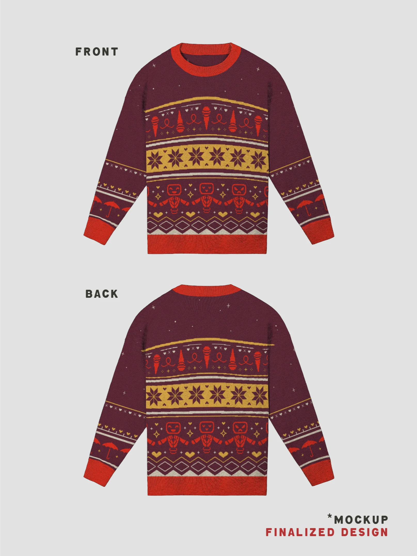 Trivia Bot Holiday Sweater product image (7)