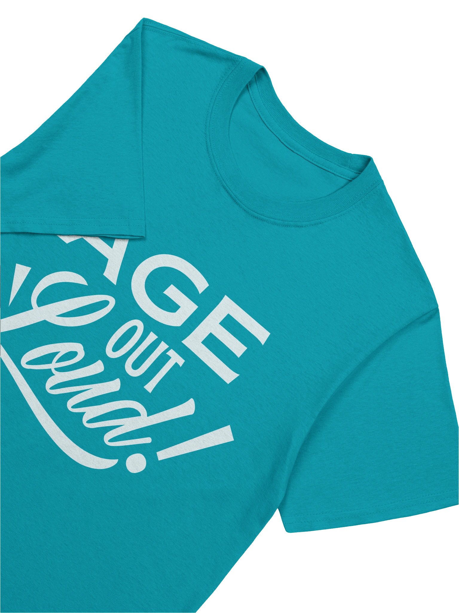 Unisex Softstyle T-Shirt by Gildan - "Age Out Loud" (Choice in Aging Logo Variant) product image (21)