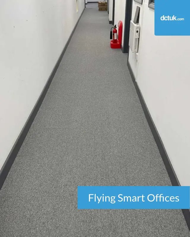 New blog: Flying Smart Offices — full-service flooring overhaul from strip-out to finish. Mixed Forbo Tessera tiles (MÅNE + STEN) created a sleek, textured look across the workspace. Read how we did it and why mixing tiles lifts the whole room. - Ready to shop? Check out the link in our bio! #FlooringIdeas #CommercialFlooring #MixedTileDesign #OfficeRefurb #WorkspaceInspo #forbo