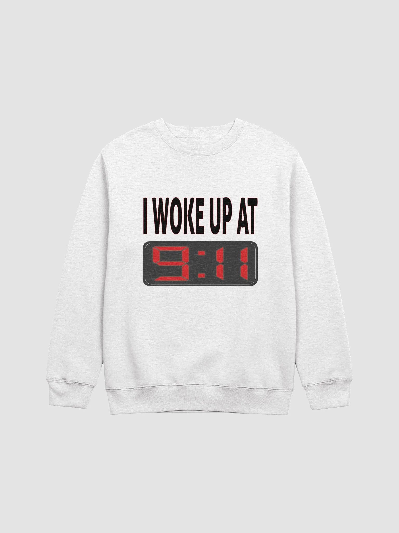 I Woke Up At 9:11 - Lane Seven Premium Crewneck Sweatshirt product image (2)