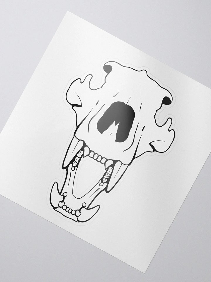 Skull Dog Sticker product image (2)