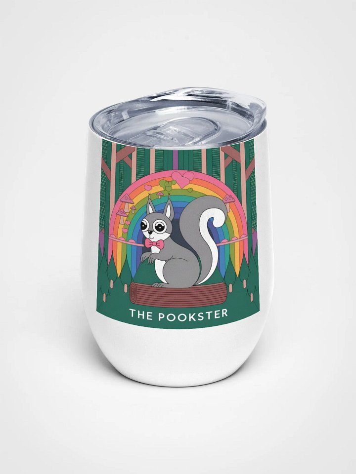 Rainbow Squirrel Wine Tumbler product image (1)