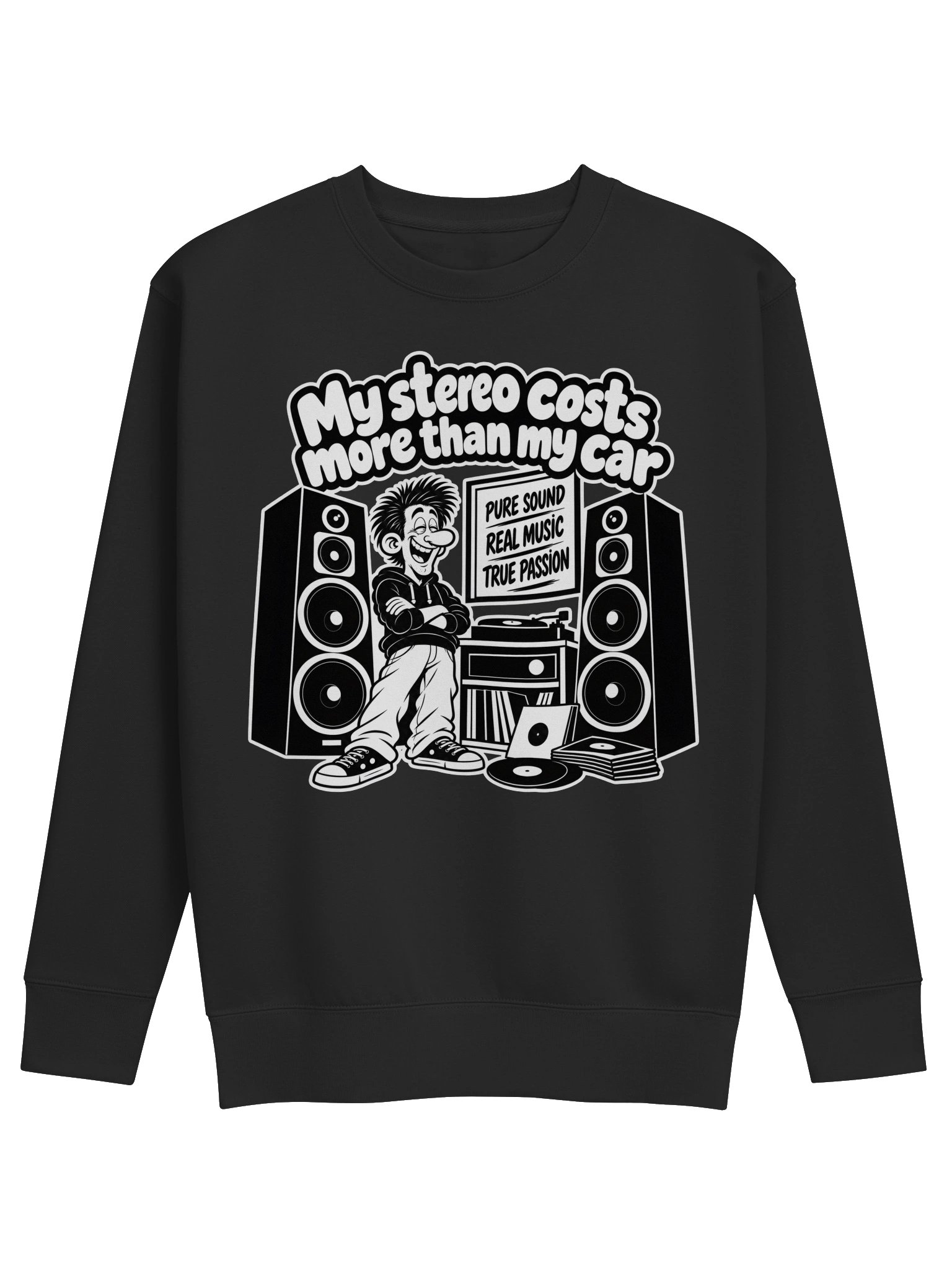 My Stereo Costs More Than My Car - Long Sleeve T-shirt product image (1)