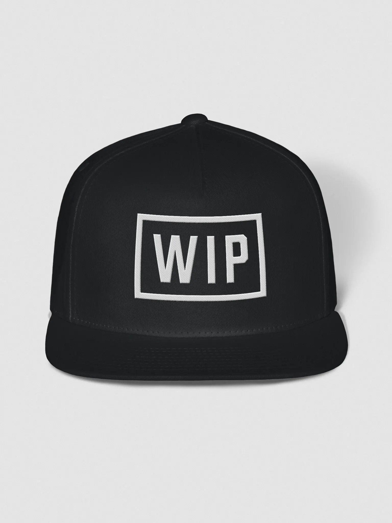 WIP Flat Bill Snapback product image (1)