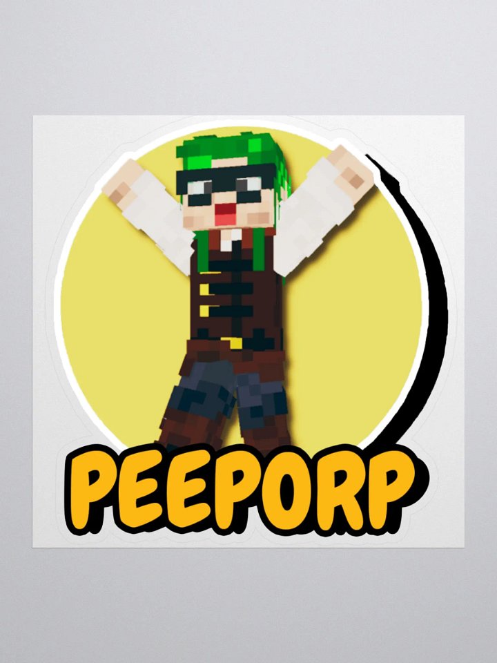 Peeporp Logo Sticker product image (1)