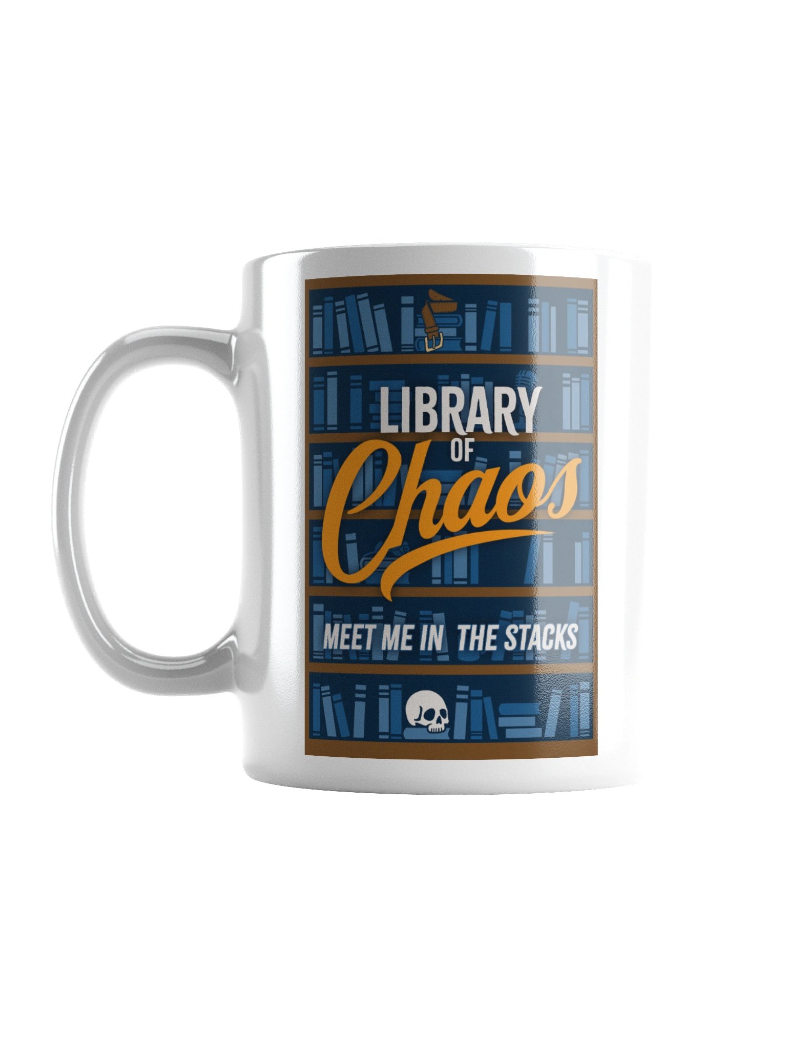 Library of Chaos Mug White product image (1)