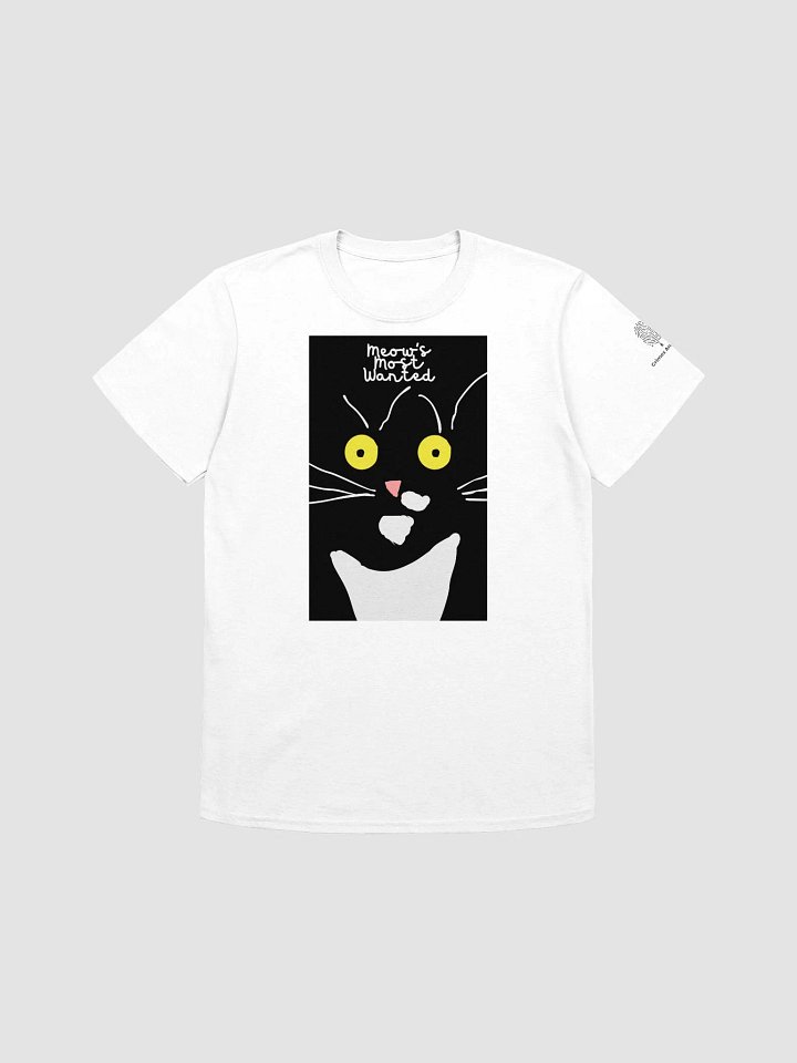 Meows Most Wanted Artistry T-Shirt in White product image (1)