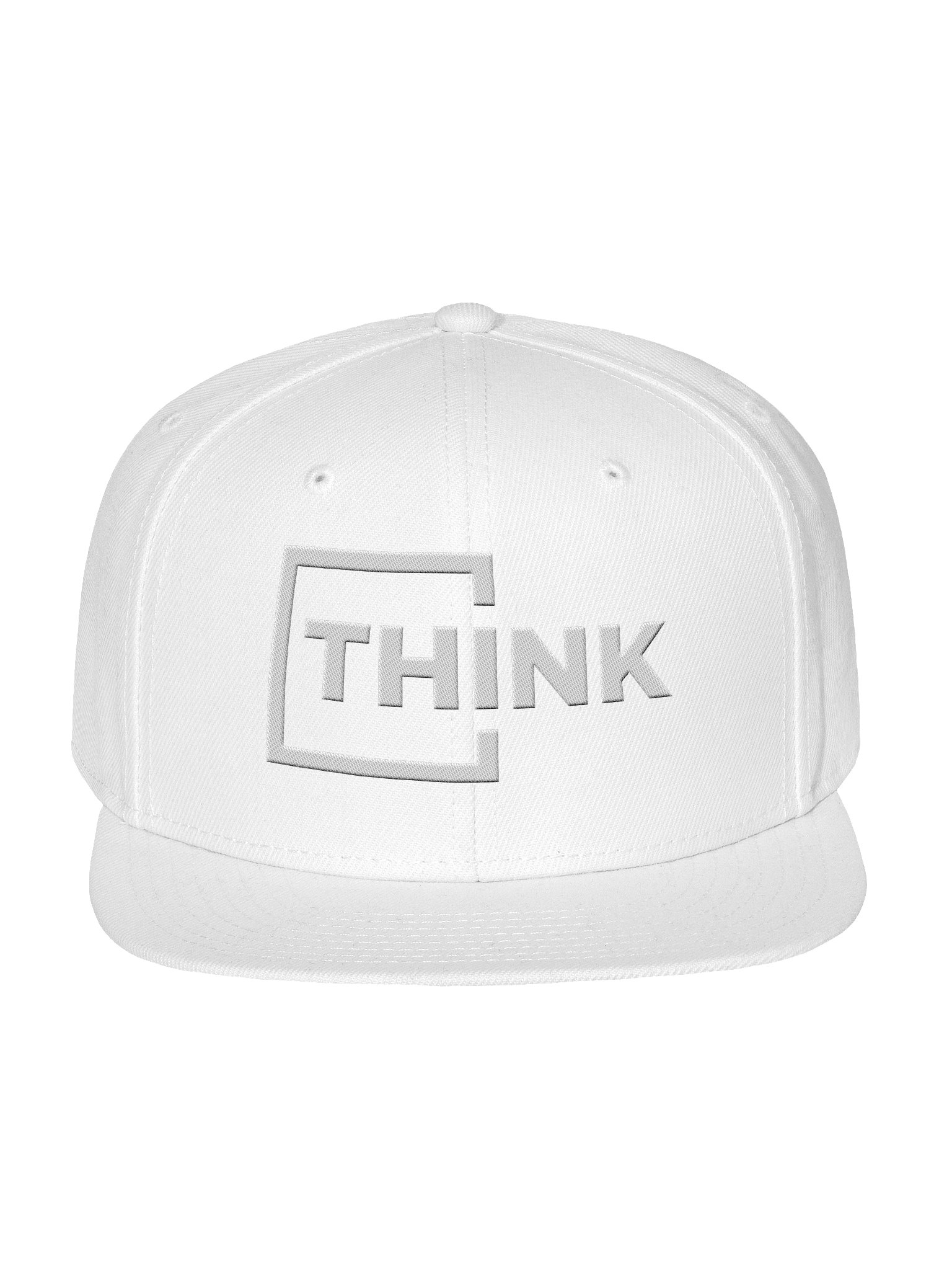 Box Think Snapback (Whiteout) product image (1)