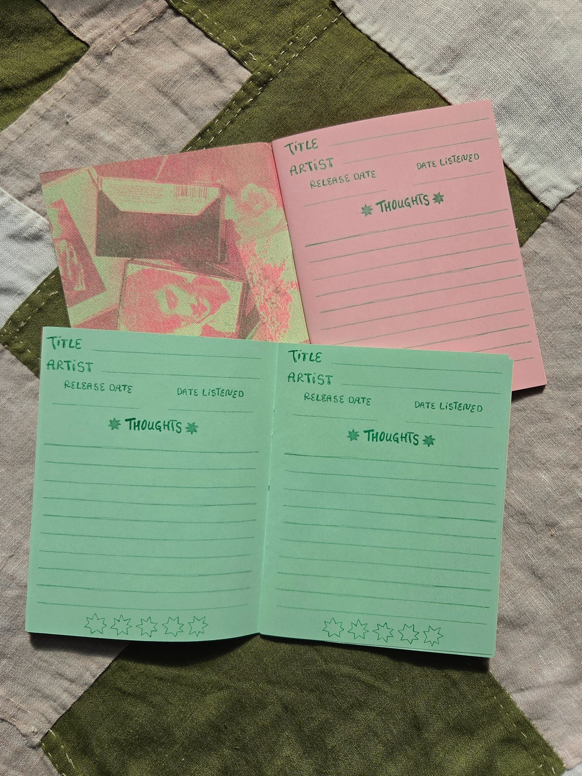 Tunes Log Zine product image (4)